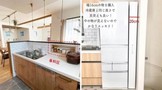 日本主婦的廚房：檯面、櫥櫃多20cm+大單槽，塞再多也不亂，收納好用到爆