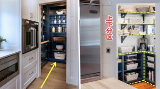 越來越多的人廚房不裝吊櫃了，學學日本主婦做這種1㎡空間，空間顯大儲物超強